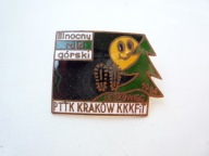 RAJD PTTK KRAKÓW KKKFiT NOCNY RAJD GÓRSKI LESKOWIEC 1964