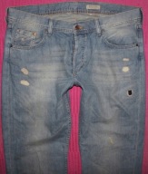 H/Mdenim boyfriend - PROSTE JEANSY BIODRÓWKI W36L32