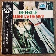 BOOKER T & THE MG'S THE BEST OF NM+/NM+ JAPAN OBI 1972 ATLANTIC