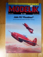 Modelik 1/2005 Jak-15 Feather