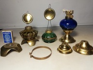 Stare małe lampki naftowe części