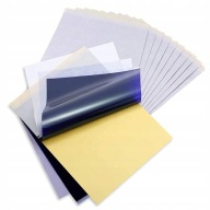 60 sztuk Papier transferowy do tatuażu A4 Kalka termiczna do drukarki
