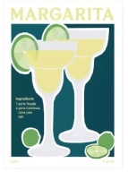 Plakat „Cocktail Bar Aesthetic” – Retro Plakaty z Drinkami