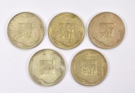 5 x 200 zł 1974 r. MAPKI XXX LAT PRL ŁADNE Z. 1