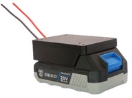 Adapter do akumulatora baterii DEKO 20V DXBL Li-Ion Series BT20XL02