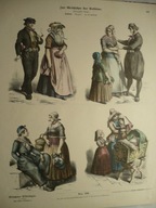stroje holenderskie, oryg 1878 + akwarela