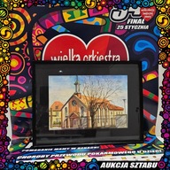 Oryginalny obraz – architektura / pejzaż miejski | Aukcja dla WOŚP