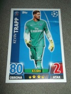 MATCH ATTAX 2015-2016 Paris Saint-Germain F.C. Kevin Trapp 55