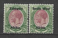 SWA x D920 JV MH VF 1923r. ząbek 20funtówx80%