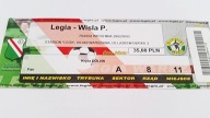bilet LEGIA Warszawa - WISŁA Płock 2002