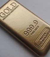 Sztabka kolekcjonerska imitacja złota 20g original fancy goods over world