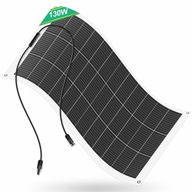 Monokrystaliczny elastyczny panel słoneczny ECO-WORTHY 130W 12V