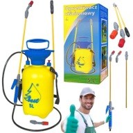 OPRYSKIWACZ CIŚNIENIOWY RĘCZNY OGRODOWY DO ROŚLIN CHWASTÓW NAWOZÓW LANCĄ 5L