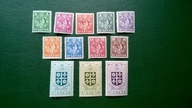 St. Lucia * 12 znaczków KGVI kolonie angielskie brytyjskie