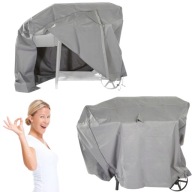 POKROWIEC NA GRILL GAZOWY WĘGLOWY DO GRILLA GAZOWEGO WODOODPORNY + ETUI