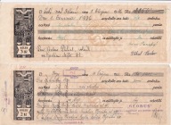 Czechy i Morawy WWII , weksle świata, weksle z ok 1939 -1944 /SZ30/