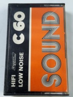SOUND C60 KASETA MAGNETOFONOWA