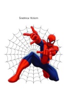 WYDRUK CUKROWY NA TORT JADALNY SPIDERMAN MASA CUKROWA SPIDER-MAN PAJĄK
