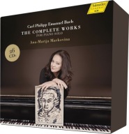 Carl Philipp Emanuel BACH The Complete Works for Piano Solo MARKOVINA 26 CD