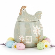 Kura pojemnik ceramiczny dekoracyjny figurka ozdoba Wielkanoc