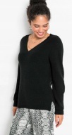 BONPRIX Bodyflirt * nowy CZARNY SWETER * 36/38