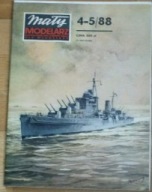 Mały Modelarz (1988) - 04-05/1988 - Krążownik przeciwlotniczy HMS Dido