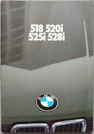 Prospekt BMW 5 E28 518 520i 525i 528i 1 / 1981