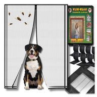 MOSKITIERA MAGNETYCZNA NA DRZWI OKNO MAGNES BALKONOWE 140/150/160 X 210/220