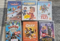 Zestaw fajnych bajek, filmów animowanych na DVD - 9 sztuk - nowe