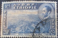 Etiopia stary znaczek (10/3