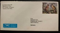 !! PTAKI - TANZANIA 2002 - KOPERTA - LIST LOTNICZY - STAN BDB !!