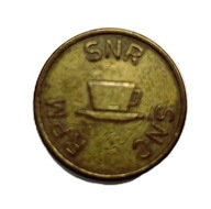 Żeton do kawy lub kantyny powiązany z rafinerią Shell Pernis w Holandii