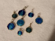 Zestaw 8 medalików ze srebra