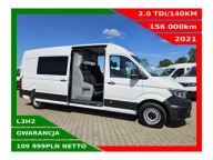 VOLKSWAGEN CRAFTER L3H2 BRYGADÓWKA 7 OSÓB 2,0TDi/140KM KLIMA NAVI KAMERA