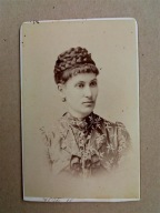 CdV kobieta fryzura Praga (1830)