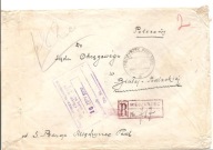MIĘDZYRZEC PODLASKI -erka -koperta - stempel obieg 1926 rok