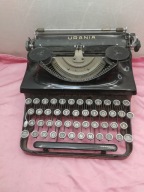 stara zabytkowa maszyna do pisania URANIA CLEMENS MULLER A.G. DRESDEN