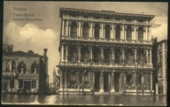 Venezia. Canal Grande. Palazzo Rezzonico - 1912