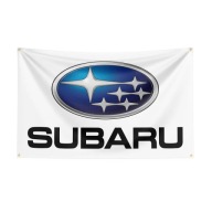 Flaga Subaru płótno 90x150cm ogromna
