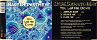 eurodance: BASE DEPARTMENT You Let Me Down / singiel CD 1994