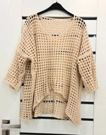 Sweter z dziurami roz.uniwer.