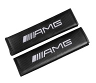 Nakładki OSŁONKI CARBON na pasy bezpieczeństwa MERCEDES AMG stylizacja