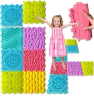 MATA SENSORYCZNA PUZZLE DO MASAŻU STÓP ORTOPEDYCZNA REHABILITACYJNA DZIECI