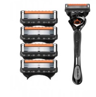WKŁADY DO GILLETTE FUSION 5 PROGLIDE + RĄCZKA – 4 SZTUKI NOŻYKI OSTRZA