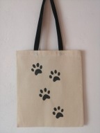 Gruba torba RĘCZNIE malowana