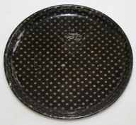 OZDOBNA PATERKA Napoleon III ZŁOTE GWIAZDKI