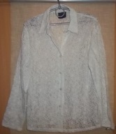 K.O.M.B.I WORLD BLUZKA KOSZULOWA KORONKA 100% polyamid XL 42 44