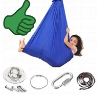 HAMAK SENSORYCZNY CHUSTA AKROBATYCZNA HUŚTAWKA DLA DZIECI I DOROSŁYCH 100KG