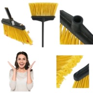 SZCZOTKA GOSPODARCZA MIOTŁA ULICÓWKA RĘCZNA UNIWERSALNA DO LIŚCI TRWAŁA