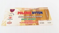 bilet POLONIA Bytom - JAGIELLONIA Białystok 2 Liga